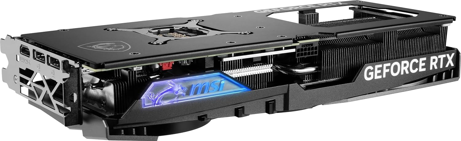 MSI RTX 4070 Ti Gaming X Slim Graphics Card 12GB GDDR6X Ray Tracing PCIe 4.0 High-End GPU