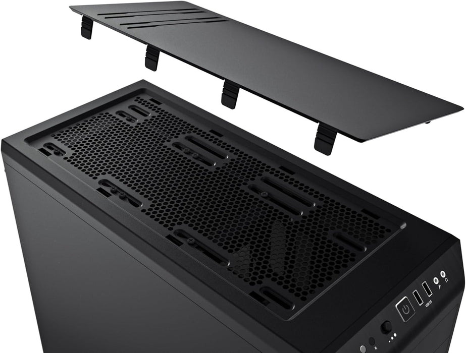 Be Quiet! Pure Base 600 ATX Desktop PC Case, Mid Tower, PWM Fans, Black