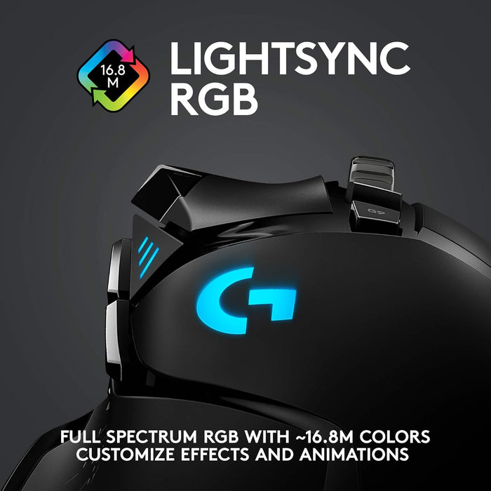 Logitech G502 LIGHTSPEED Wireless Gaming Mouse HERO 25K – 25,600 DPI