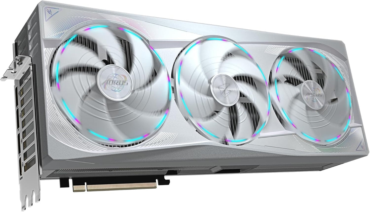 Gigabyte AORUS GeForce RTX 5090 Graphics Card, 32GB, Master Ice, GPU for AI & Gaming