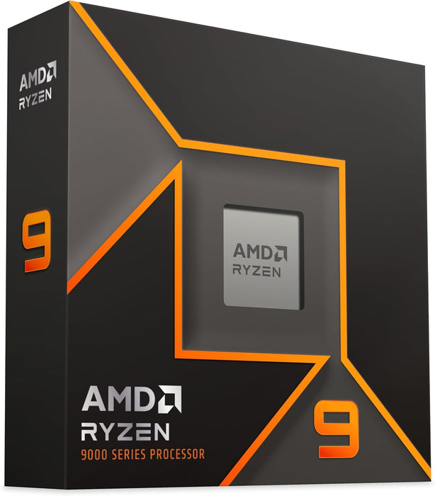 AMD Ryzen 9 9900X CPU, AM5, 4.4GHz (5.6 Turbo), 12-Core, 76MB Cache, 9th Gen Processor