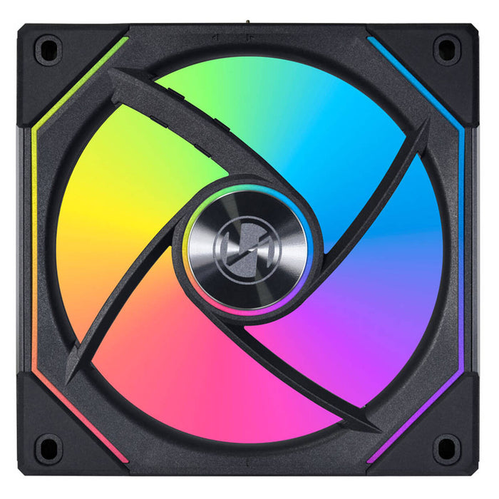 Lian Li UNI SL120 INF ARGB 120mm Triple Fan Pack Black – Infinity Mirror Fans with Controller