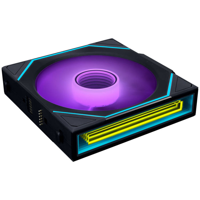 Lian Li UNI SL120 INF Wireless ARGB 120mm Triple Fan Pack Black – Infinity Mirror PWM Fans