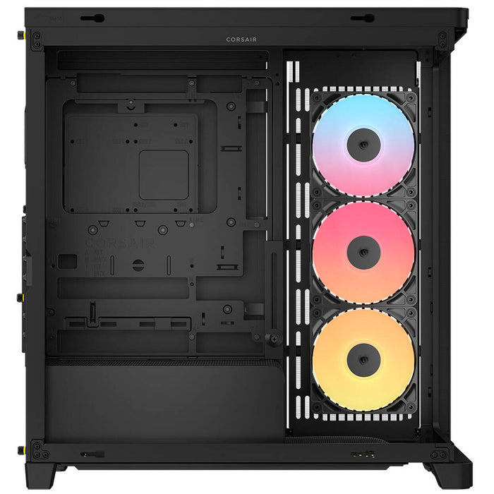 CORSAIR FRAME 4500X RS-R ARGB PC Case – Panoramic Glass Mid-Tower, Dual 360 mm Radiator Support