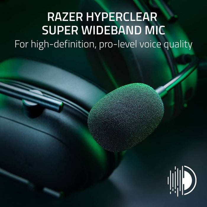 Razer BlackShark V2 HyperSpeed Wireless RGB Gaming Headset – Black