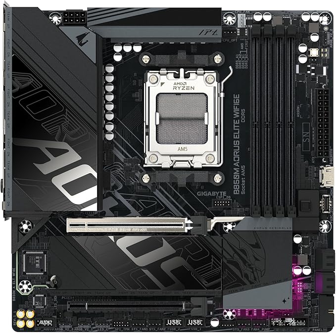 AORUS B850 AORUS ELITE WIFI7 ATX AM5 Motherboard | PCIe 5.0