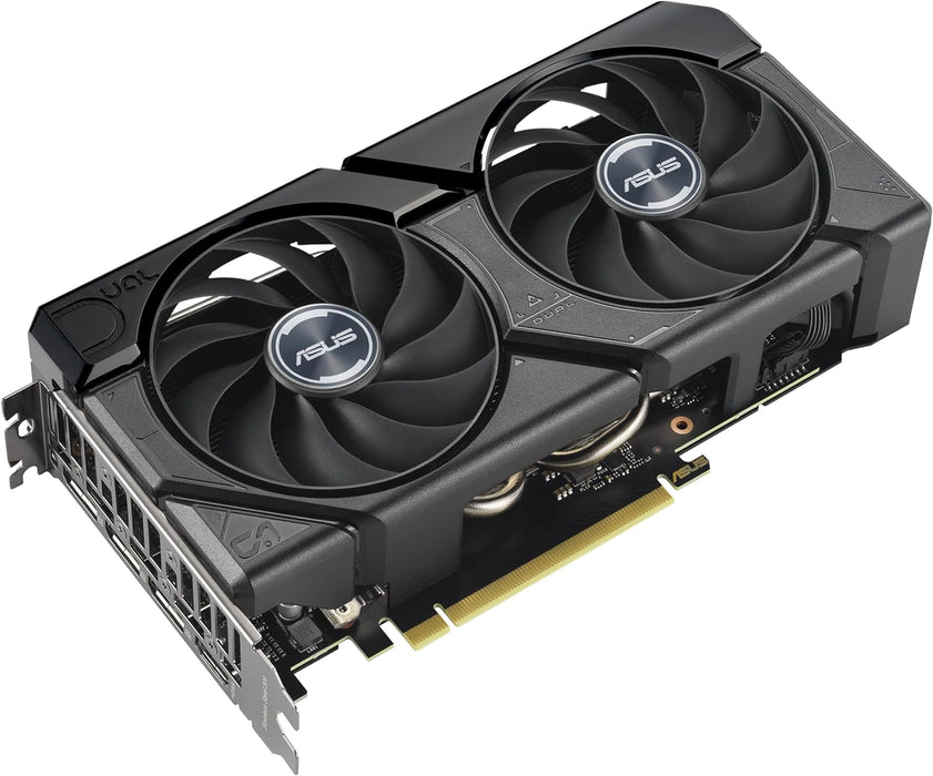 Asus Dual RTX4060 Evo OC Gaming Graphics Card, PCIe4, 8GB DDR6, HDMI, DP, 2535MHz Clock, Overclocked