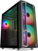 e-atx gaming desktop case, argb, black, mesh