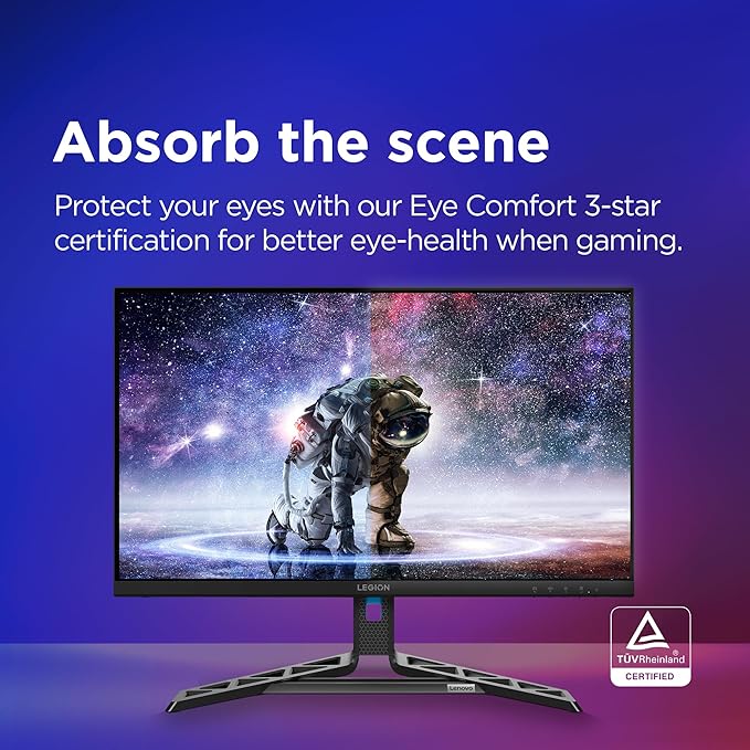 Lenovo Legion R27qe Gen 2 27" QHD 200Hz IPS Gaming Monitor – 0.5ms
