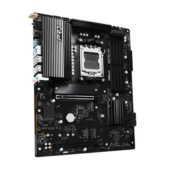 Asrock B850 Pro‑A WiFi AM5 ATX Motherboard – DDR5, PCIe 5.0, Wi‑Fi 6E, 2.5GbE