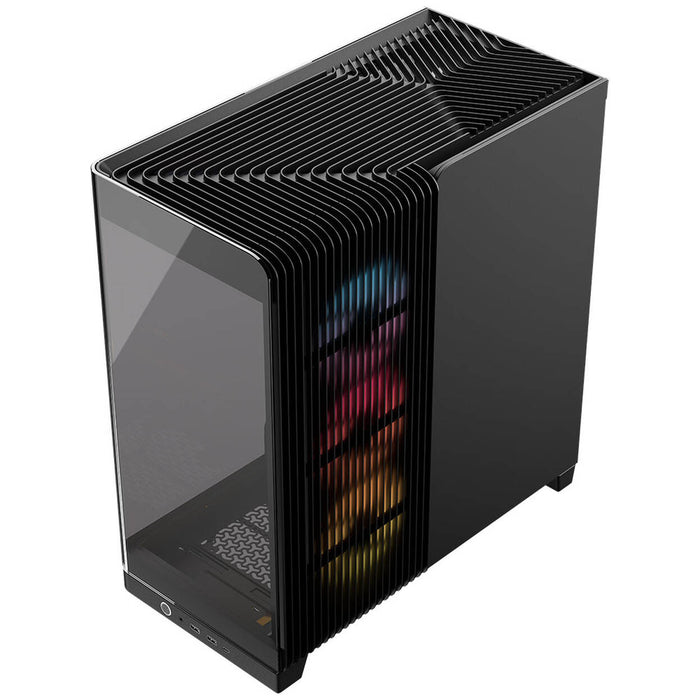 CORSAIR FRAME 4500X RS-R ARGB PC Case – Panoramic Glass Mid-Tower, Dual 360 mm Radiator Support