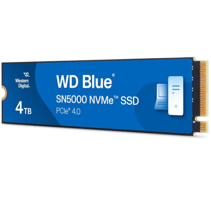 WD Blue SN5000 4TB NVMe SSD – PCIe Gen4 M.2 2280 Internal Solid-State Drive