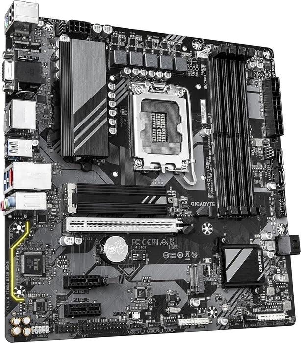 Gigabyte B760M DS3H M-ATX Gaming Motherboard, Intel 1700, DDR5