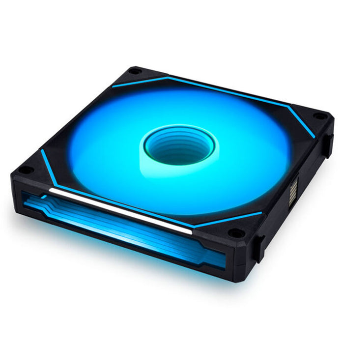 Lian Li UNI SL140 INF Reverse ARGB 140mm Fan Black – Infinity Mirror PWM Cooling Fan