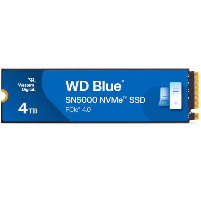 WD Blue SN5000 4TB NVMe SSD – PCIe Gen4 M.2 2280 Internal Solid-State Drive