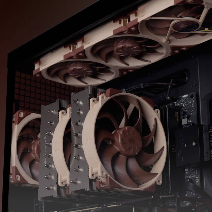 Noctua NF‑A12x25 G2 PWM 120mm Next‑Gen Quiet Performance Fan – 1800RPM