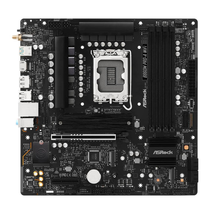 ASRock B860M Pro‑A WIFI Micro‑ATX Motherboard – LGA 1851, DDR5, PCIe 5.0