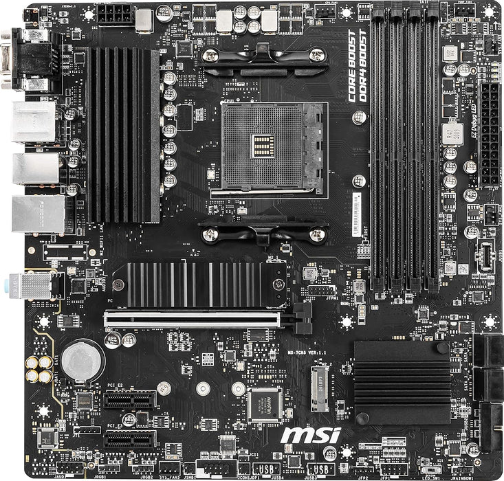 MSI B550M Pro-VDH Micro ATX Gaming Motherbaord AMD AM4, DDR4