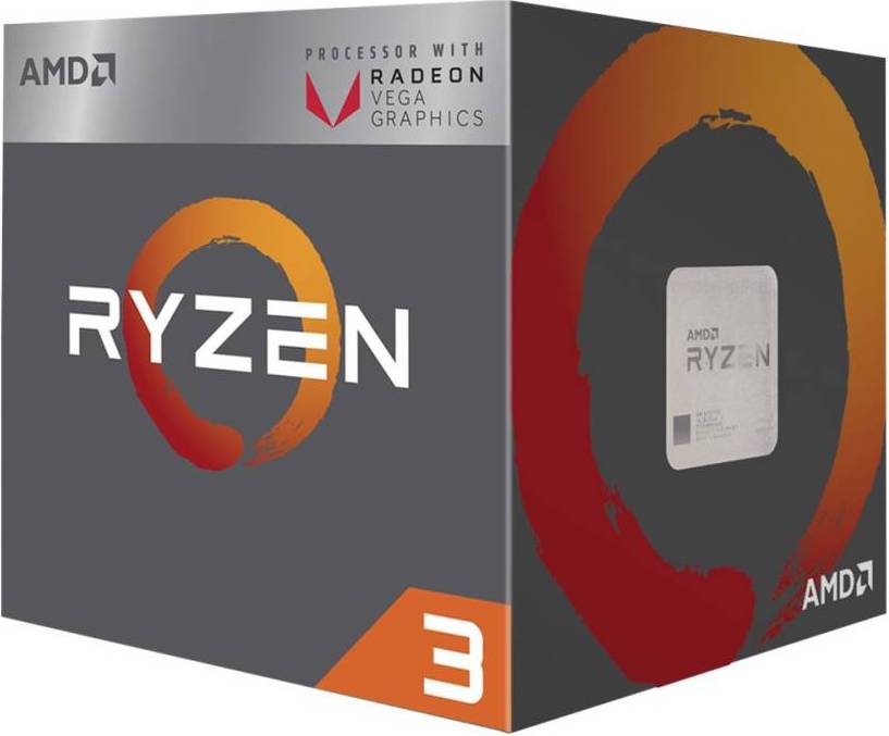 AMD Ryzen 3 3200G AM4 Processor with Radeon Vega 8 & Wraith Stealth Cooler