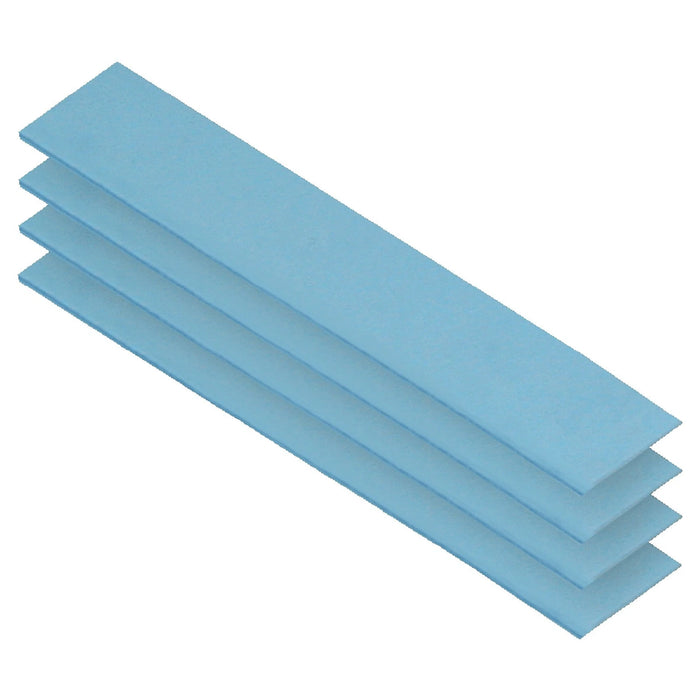 ARCTIC TP‑3 premium thermal pad 120×20×1mm blue 4‑pack.