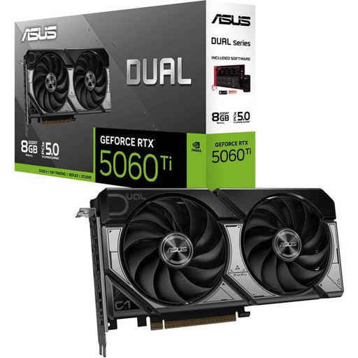 ASUS GeForce RTX 5060 Ti Dual OC 8GB GDDR7 Graphics Card