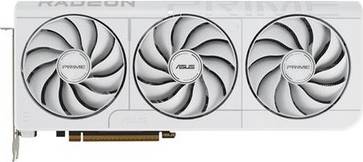 ASUS Radeon RX 9070 XT Prime OC White 16GB GDDR6 Graphics Card – RDNA 4, PCIe 5.0