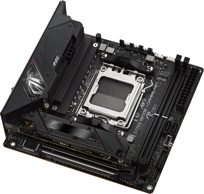ASUS ROG Strix B650E‑I Gaming WiFi – AM5 Mini‑ITX Motherboard, DDR5, PCIe 5.0, Wi‑Fi 6E