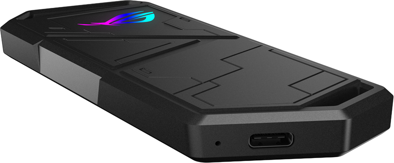 ASUS ROG Strix Arion M.2 NVMe SSD Enclosure – USB 3.2 Gen 2, Aluminium, High‑Speed Portable SSD