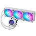 ASUS ROG Strix LC III 360 ARGB White Edition 360mm AIO liquid CPU cooler.