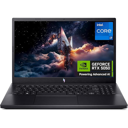 Acer Nitro V15 ANV15‑52 gaming laptop with Intel i7‑13620H and RTX 5050 GPU.