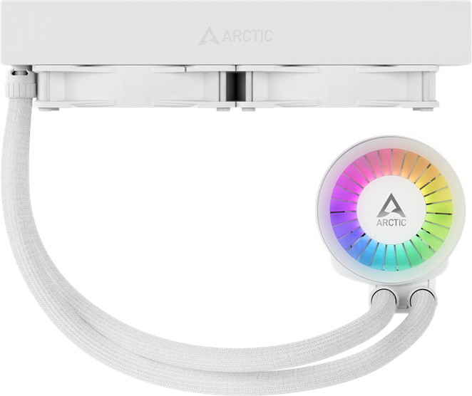 Arctic Liquid Freezer III 240 ARGB 240mm Liquid CPU Cooler – White, LGA1851 & AM5