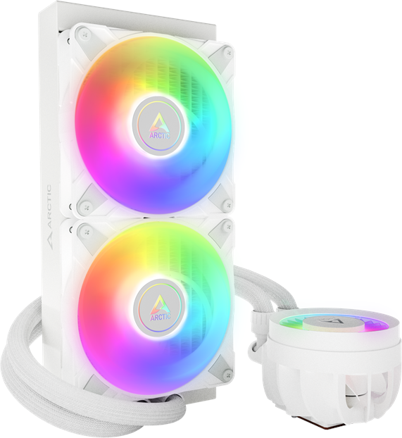 Arctic Liquid Freezer III 240 ARGB 240mm Liquid CPU Cooler – White, LGA1851 & AM5