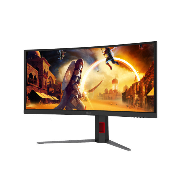 AOC AGON CU34G4ZCA 34-Inch Ultrawide QHD Curved Gaming Monitor – 250Hz Fast VA Display