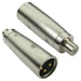 Cables Direct RCA Female to XLR Male Adapter with Gold Pins