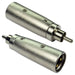 Cables Direct RCA Male to XLR Male Adapter with Gold Pins