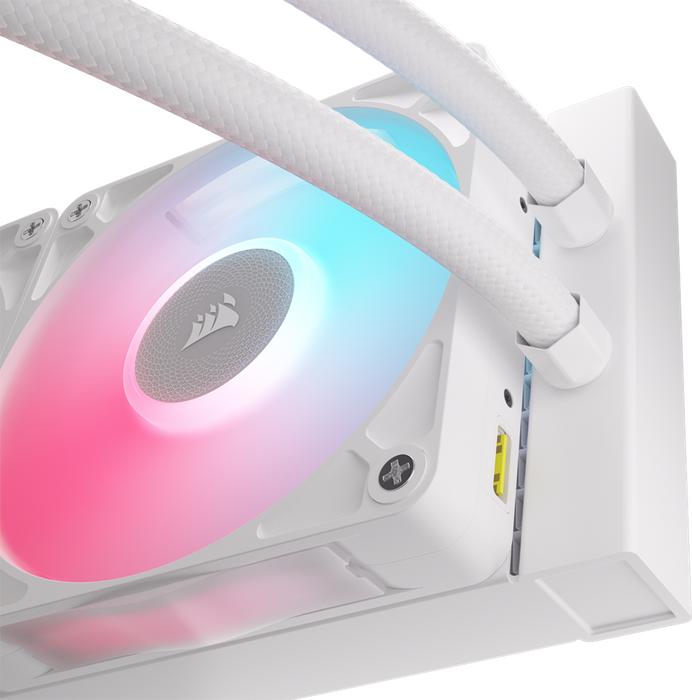 Corsair iCUE LINK TITAN 360 RX LCD 360mm Liquid CPU Cooler – White