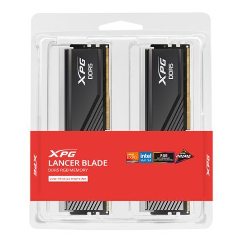 XPG Lancer Blade RGB 32GB RAM (2 x 16GB), DDR5, 6000MHz, AMD EXPO & Intel XMP 3.0, Memory Kit