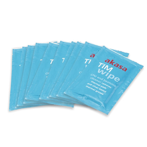 Akasa AK‑TCW‑02 TIM Cleaning Wipes Pack of 10.