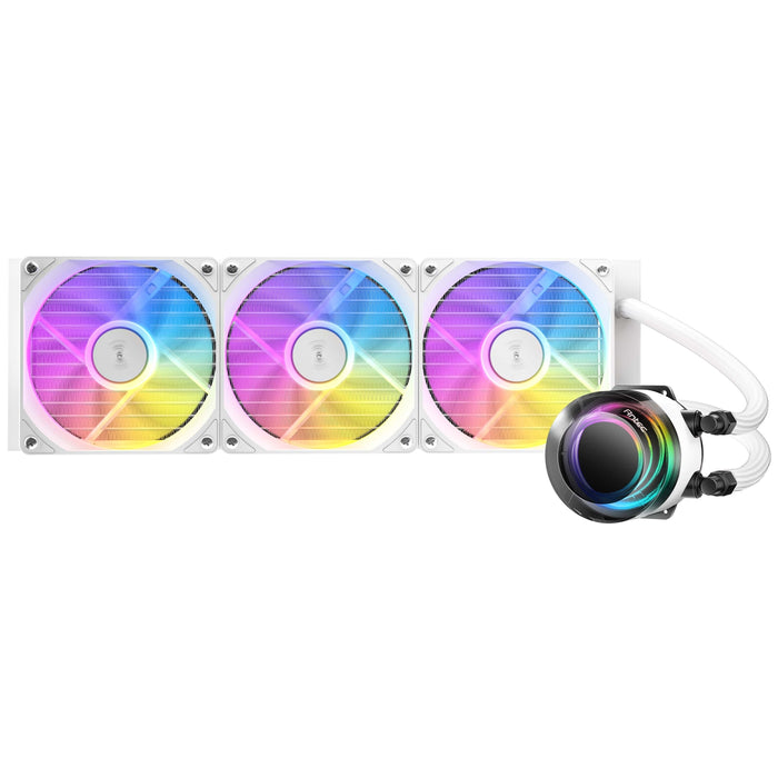 Antec Vortex Lum 360 ARGB White CPU Liquid Cooler, Compatible AMD & Intel Water Cooling