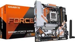 GIGABYTE B850M FORCE WIFI6E – AM5 Micro ATX Motherboard, DDR5, PCIe 5.0, Wi‑Fi 6E