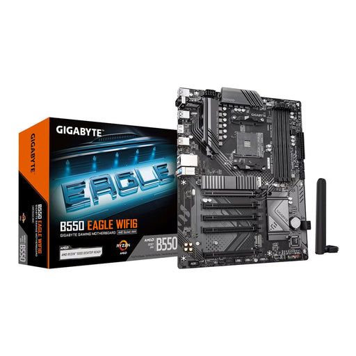 GIGABYTE B550 EAGLE WIFI6 Micro‑ATX AM4 Motherboard  