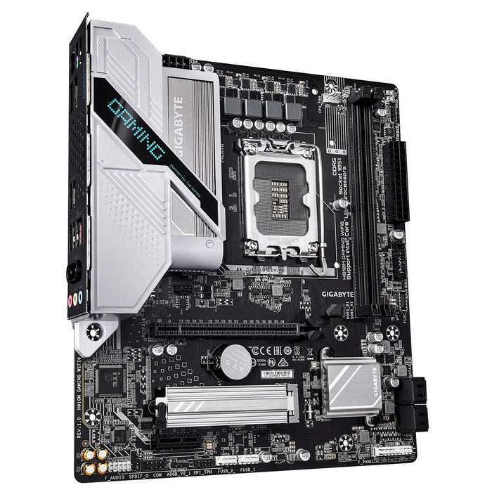 Gigabyte H810M GAMING WIFI6 LGA1851 Micro‑ATX Motherboard – DDR5, Wi‑Fi 6, PCIe 4.0