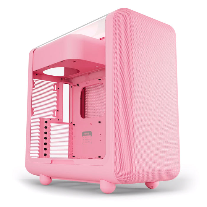 HYTE X50 Strawberry Milk Mid‑Tower Case – High Airflow / E‑ATX