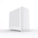 HYTE X50 Air Snow White high‑airflow mid‑tower PC case with micro‑mesh front panel