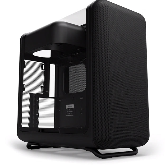 HYTE X50 Pitch Black Mid‑Tower Case – High Airflow / E‑ATX Support