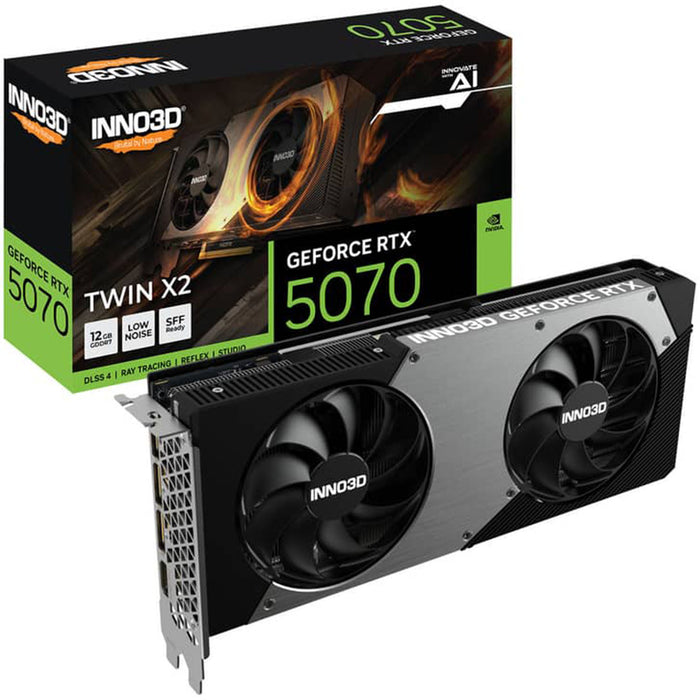 Inno3D GeForce RTX 5070 Twin X2 12GB GDDR7 Graphics Card
