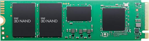 Intel 3D NAND solid-state drive with green casing