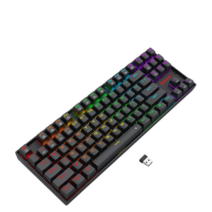 Redragon K552‑KRS Kumara TKL Mechanical RGB Gaming Keyboard