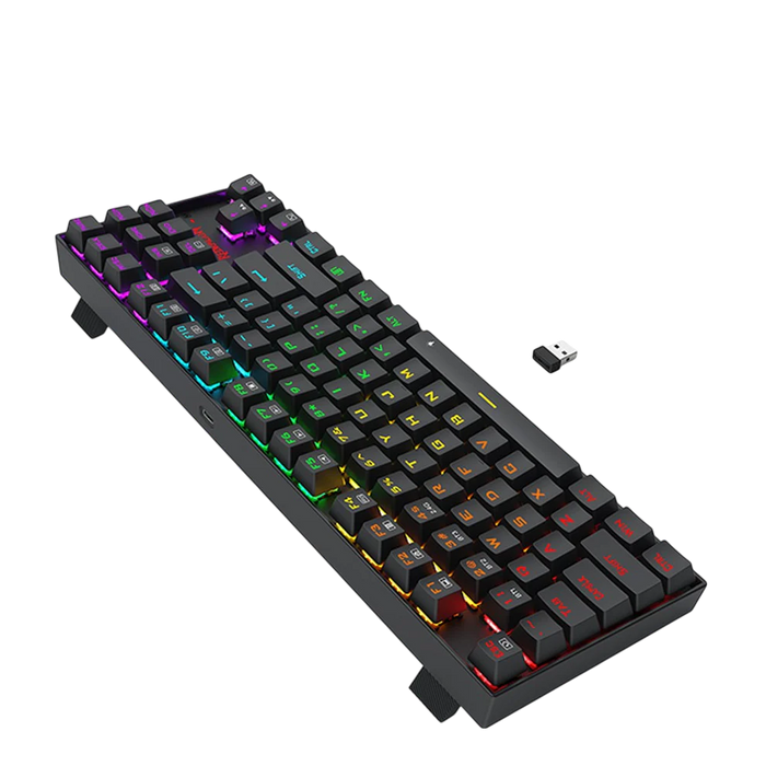 Redragon K552‑KRS Kumara TKL Mechanical RGB Gaming Keyboard