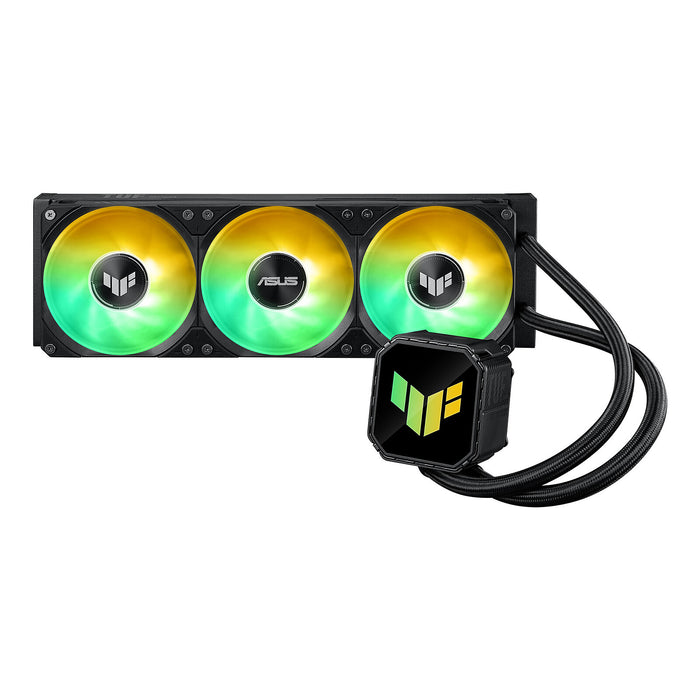 ASUS TUF Gaming LC III 360 ARGB Black AIO CPU Cooler, Triple 120mm ARGB Fans,LGA1700,AM4,AM5